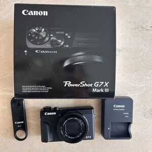 New Canon PowerShot G7 X Mark lll